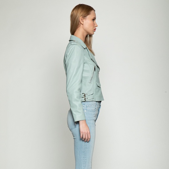 NWT Walter Baker Genuine Leather Jacket - Picture 2 of 4